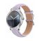 Colmi L28 okosóra (ezüst-lila + lila bőr szíj) (L28 SILVER -PURPLE)